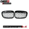 Svart ram Kromstjärna Framgrill för BMW 1-serie F20/F21 2012-2014