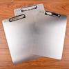 A4 Stainless Steel File Folder Thickness 1 Mma5 Stainless Steel Board Clamp Writing Board Document Board Bill Menu Plywood