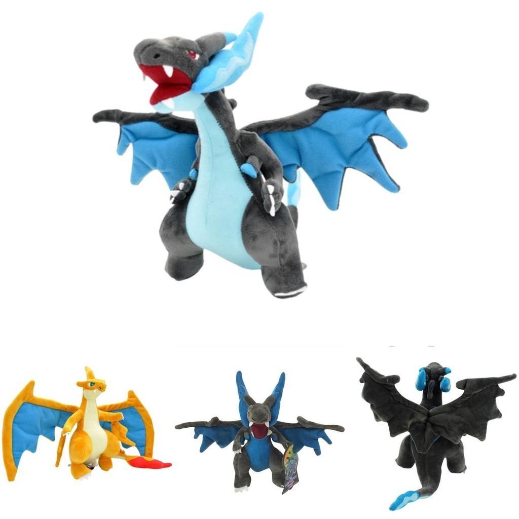 Adorable Peluche Pokémon Dracaufeu Ultra-douce Poupée en Peluche Coussin Cadeau d'Anniversaire Idéal Pour Enfants
