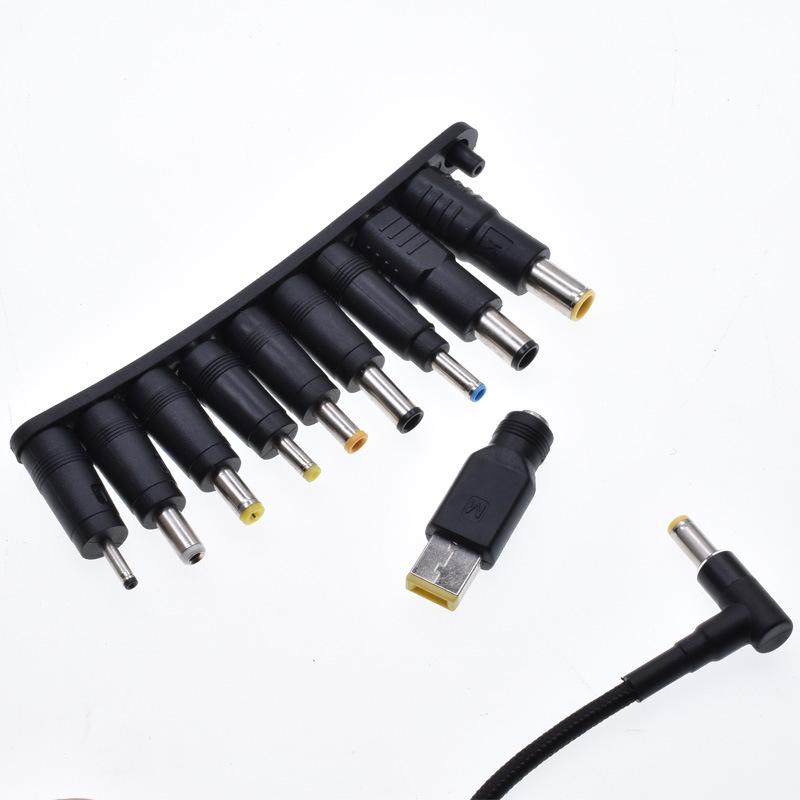 2Pcs 100W Type-C to DC PD Trigger Cable with 10 Adapter Kit, Laptop Fast Charging Converter Set for Notebook