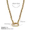 Japan And South Korea Fashion Niche Bracelet Necklace Women'S Personality Design Versatile Jewelry Does Not Fade Popular Trend