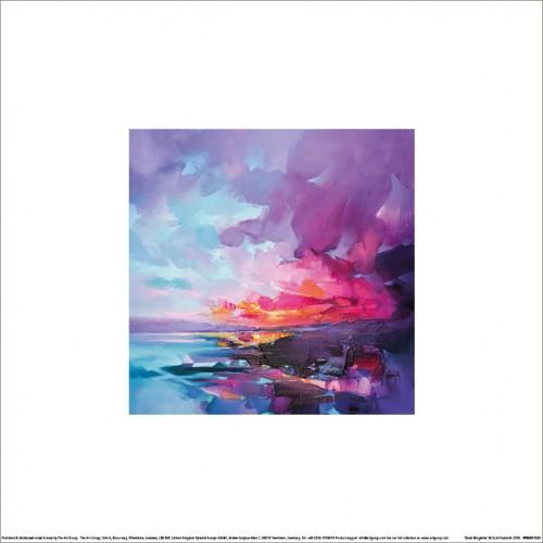 Scott Naismith Dusk Magenta Art Print