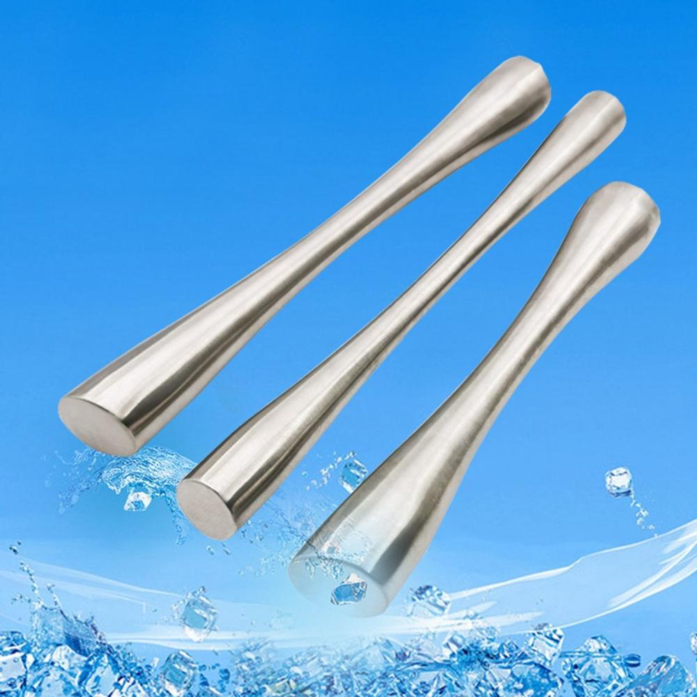 Bartender Masher Stainless Steel Rod Hammer Ice Crusher Stirrer Tool Mojito Muddler Cocktail Mixer