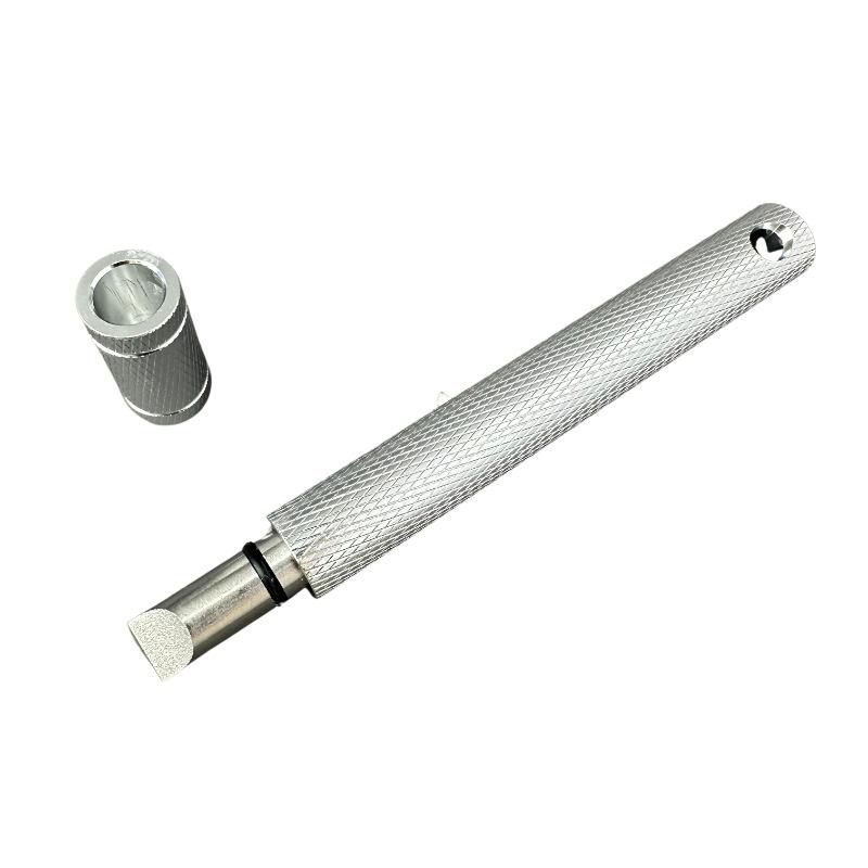 1 Stück Golfschläger Rillen Schärfwerkzeug Golf Rillen Schärfer Wedge Schläger U V Typ Quadratischer Regroover Klingen Reinigungswerkzeug Zubehör