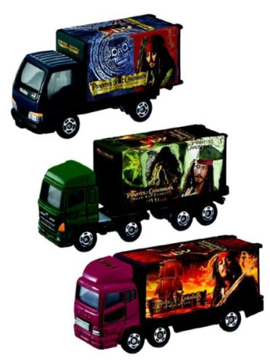 

Tomica Disney Tomica Wrapping Truck Set Pirates of the Caribbean