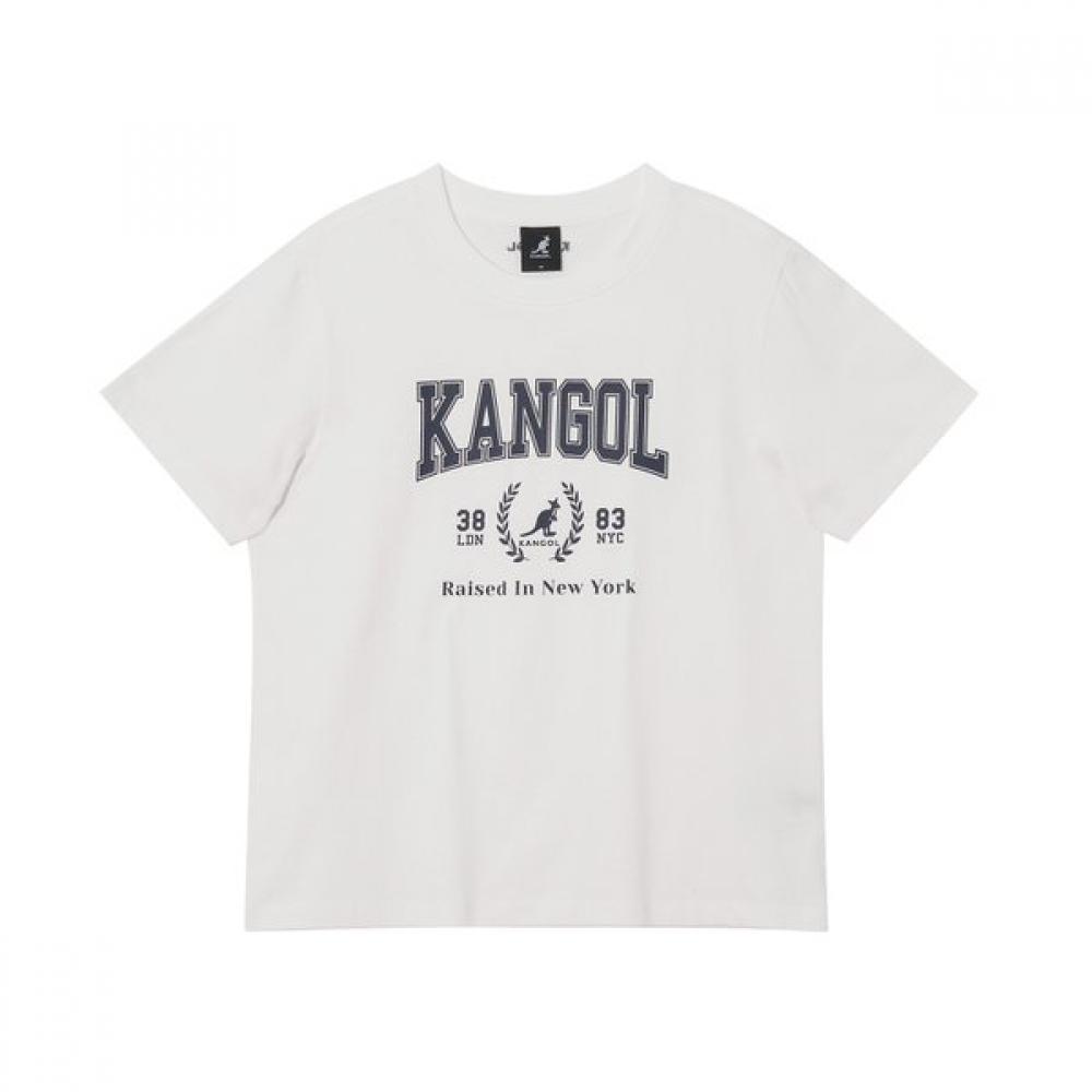 Kangol Women S College T ShirT 2795 whiTe M