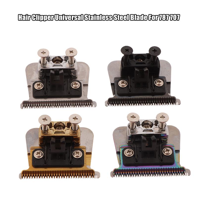 Professional Replacement Blade Stainless Steel For 787 707 Hair Cutter Machine Barber Trimmer Clipper Blade