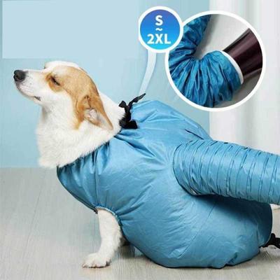 Pet Kurutma Çantası Katlanır Köpek Saç Kurutma Makinesi Darbe Çantası Pet Bakım Kuru Üfleme Banyo Saç Kurutma Giysileri