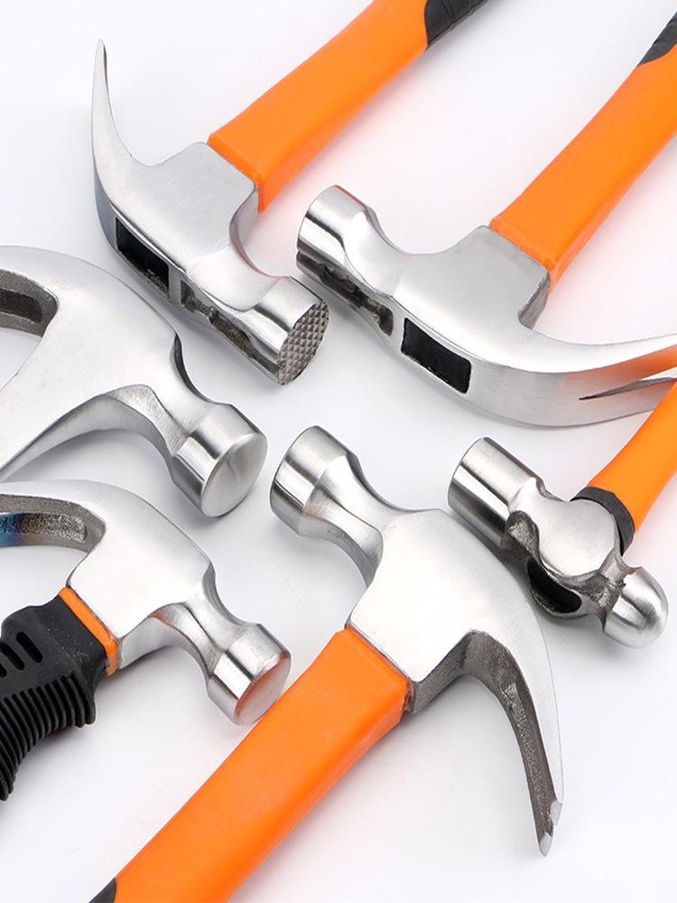 Multifunktions-Klauenhammer mit Brecheisen für Holzbearbeitung & Elektroarbeiten