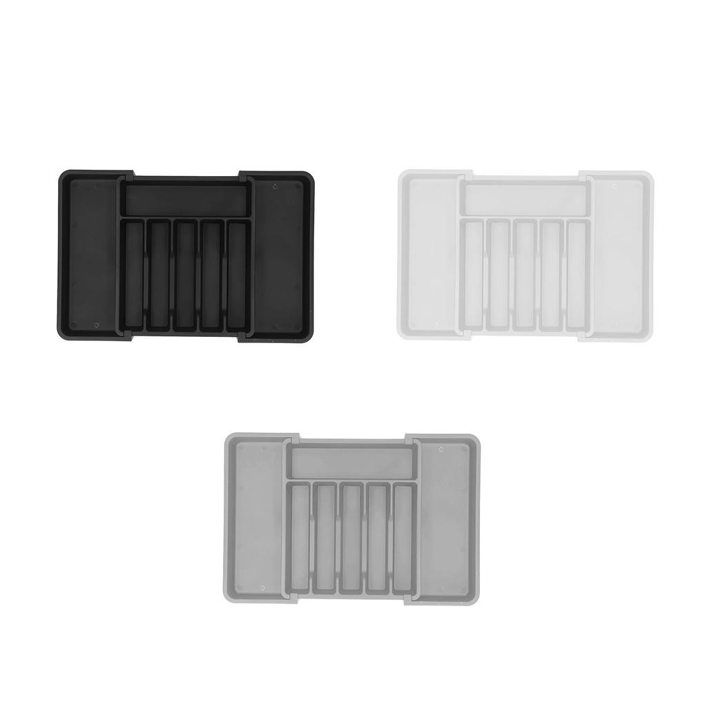 Expandable Drawer Organizer Classified Storage Flatware Cutlery Utensil Tray for Kitchen