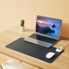 PU Leather Heated Hand Warmer Pad Auto Shut-Off After 3 Hours USB Powered Desk Mat For Computer Keyboard & Home Office, Safety