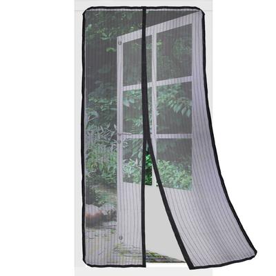 Black Door Mosquito Net with Magnet 210x100 Cm
