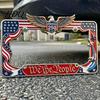 Patriotic License Plate Frame 250th Anniversary Commemorative Frame 1776-2026 American Car Universal Holder for Cars Trucks SUVs USA Heritage