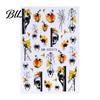 DIY Manicure Accessories Women Nail Stickers for Autumn Halloween, Pumpkin Spider Web Skull Flame Easy Application Decal, Art Supplies Holiday