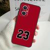 Basketball Number 23 Case For OPPO Reno 8T 4Z 5Z 8 10 11 Pro 4 5 6 7 Lite OPPO Find X6 Pro X3 X2 X5 Lite Cover