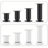 4pcs Adjustable Metal Furniture Legs with Height Customization - Ideal for Cabinets, Sofas & More