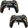2-Pack, 20inch Game Controller-Style Aluminum Foil Balloons, Suitable for Game-Themed Parties, Birthday Scene Decorations, and Creating a Gaming  