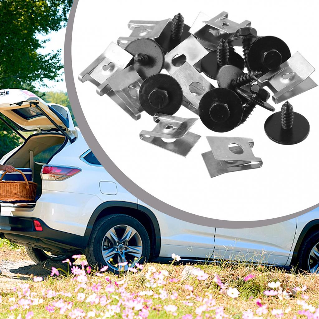 14mm Fastener Screw Bolt For BMW Metal Screw Clips