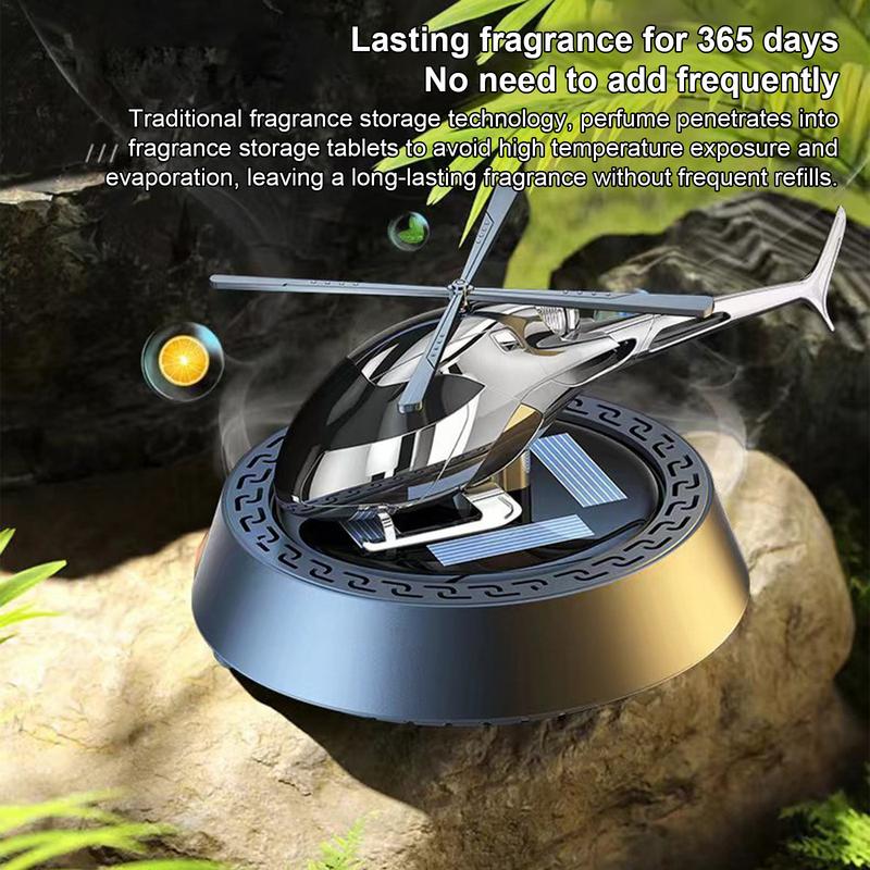 Solar-Aromatherapie-Diffusor fürs Auto, solarbetrieben, für Auto-Aromatherapie, Ornament, zarte Textur, Auto-Dekorationswerkzeug für SUVs, Mini