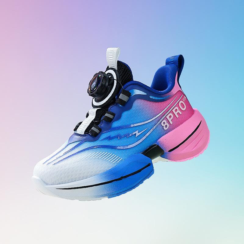 

Red Rabbit 8Pro Running Shoes Boys Students Shock Absorption Rotating Button Racing Mesh Running Shoes Summer Breathable Sneakers 41