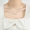 Love Infinity Necklace Minimalist Mobius Endless Symbol Pendant for Women Men
