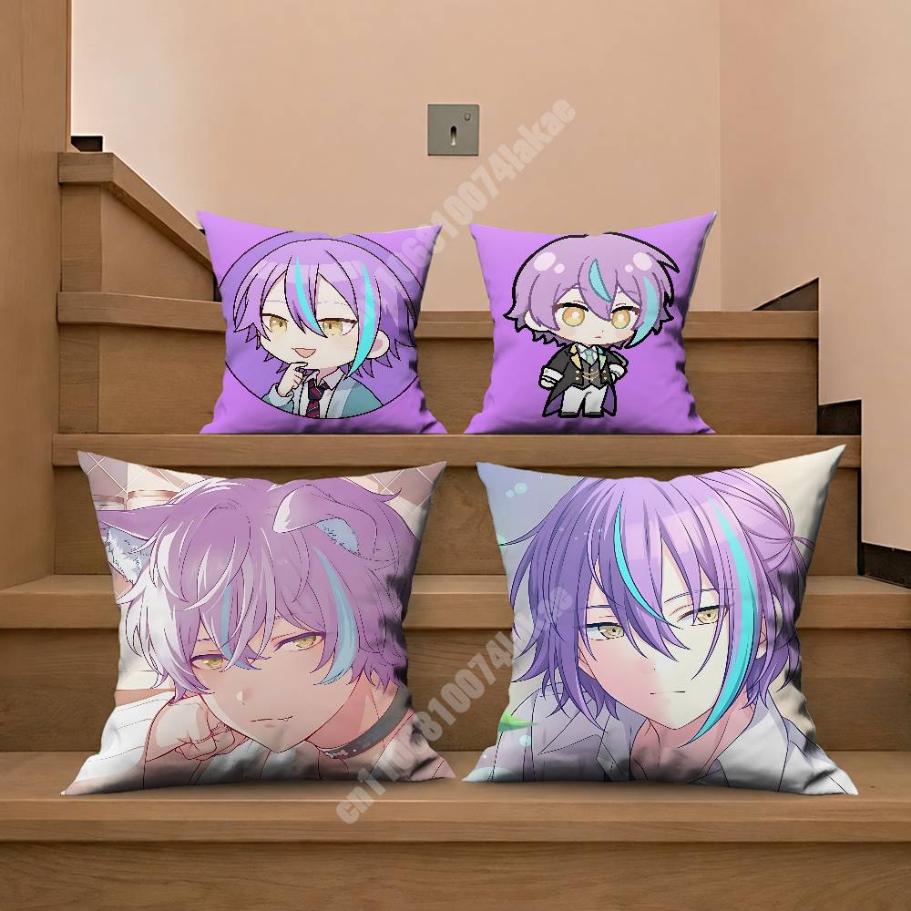 Wonderlands Showtime Rui Kamishiro Pillow Cover Cushion Case Sofa Couch Home Gaming Room Decoration