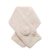 PAUL & JOE ACCESSOIRES Faux Fur Pom-Pom Scarf Women's Autumn Winter 15cm X 85cm