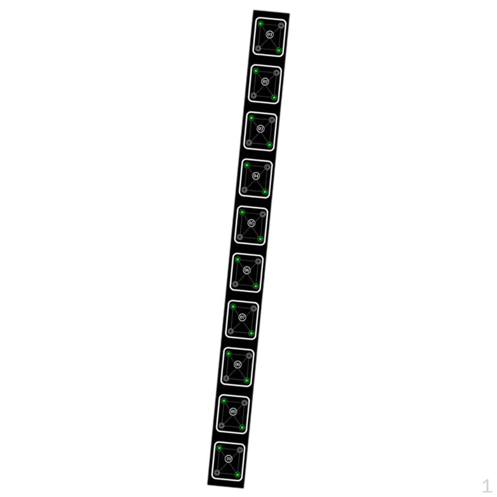 

Agility Training Ladder Mat Sports Speed Practice Mat for Volleyball Outdoor Style B