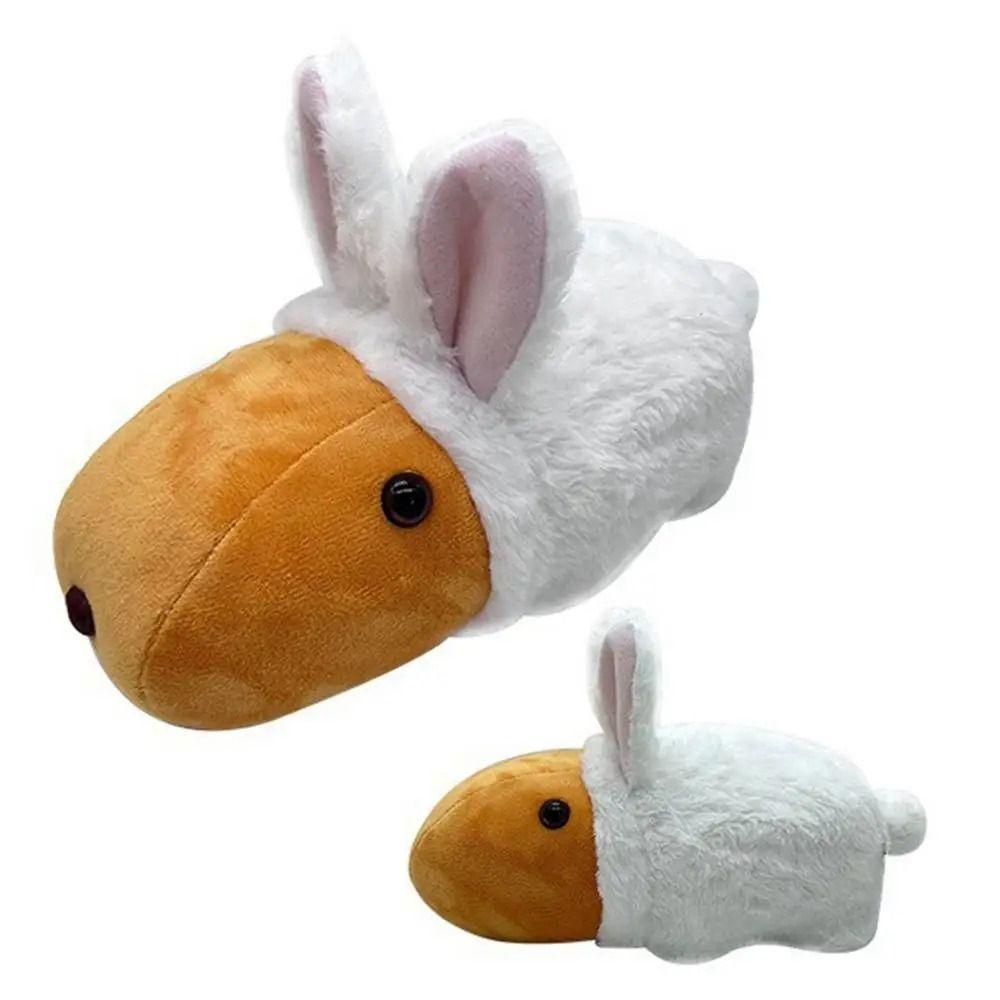 

Animals Capybara Throw Pillow Simulation Capybara Stuffed Toy Christmas Toy 25x12cm
