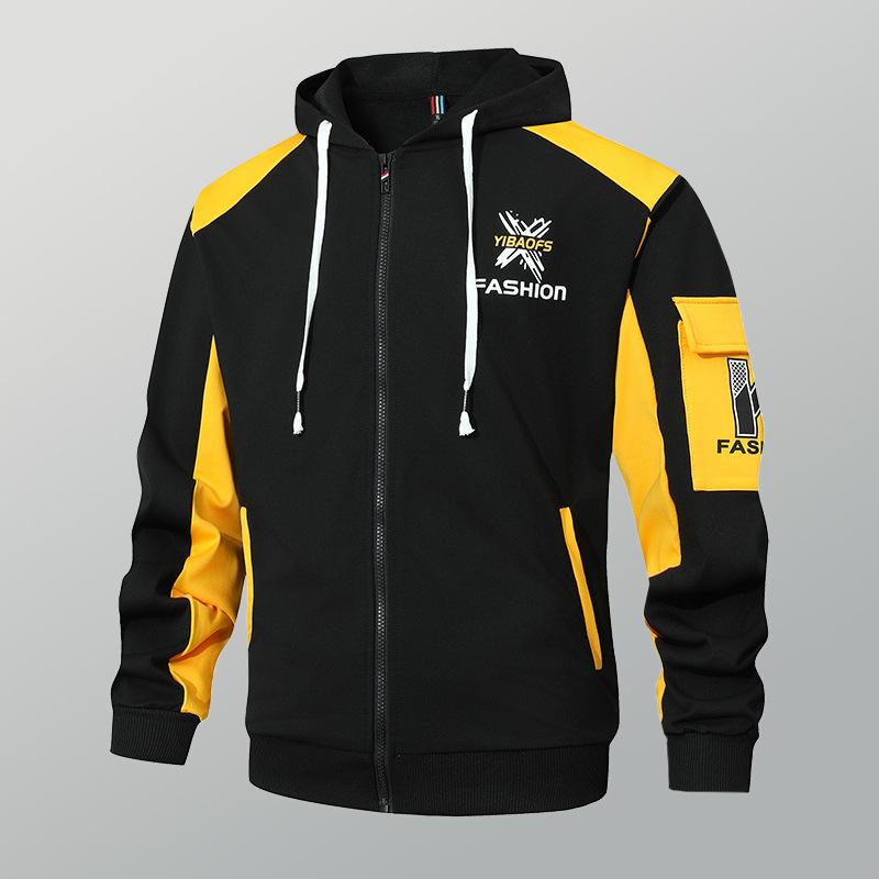 Men's Sportswear Set And Long-sleeve Casual Sports Outerwear Men's Two-piece Set