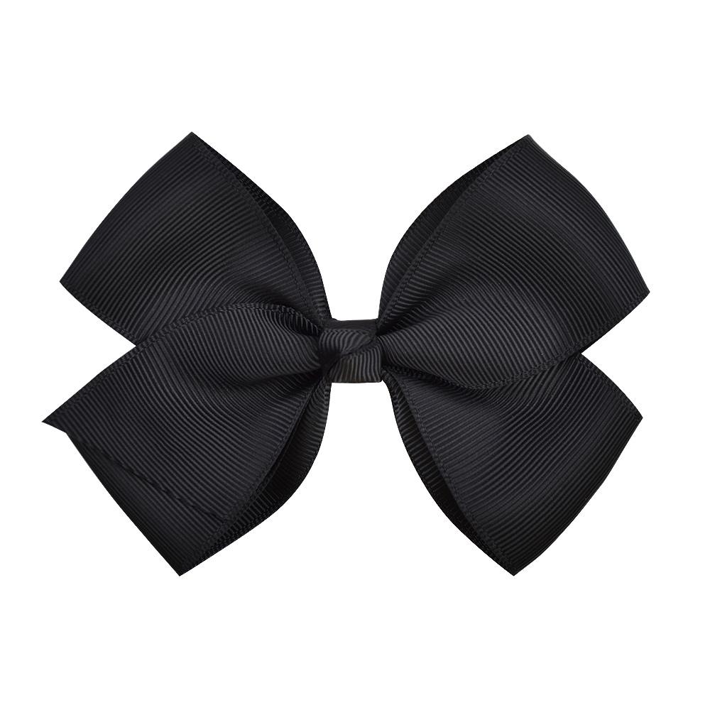 1pcs 4.5 Inches Sweet Candy Color Hair Bows With Clip Kids Girls Boutique Handmade Hair Clip Hairgrips Hair Accessories