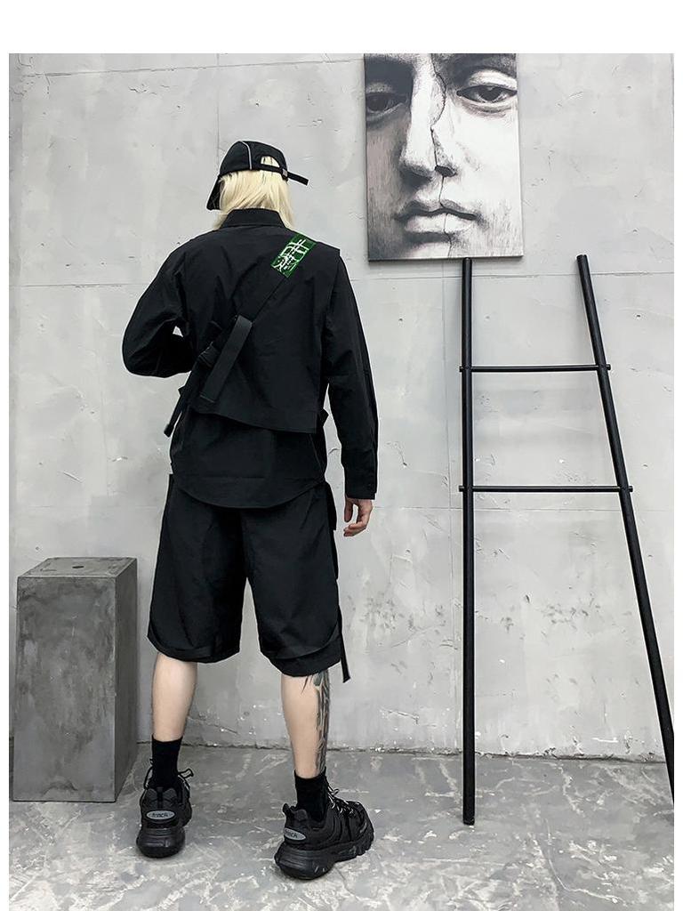 Men's Trendy Summer Cargo Shorts - Loose Fit Straight-Leg DK24 P85