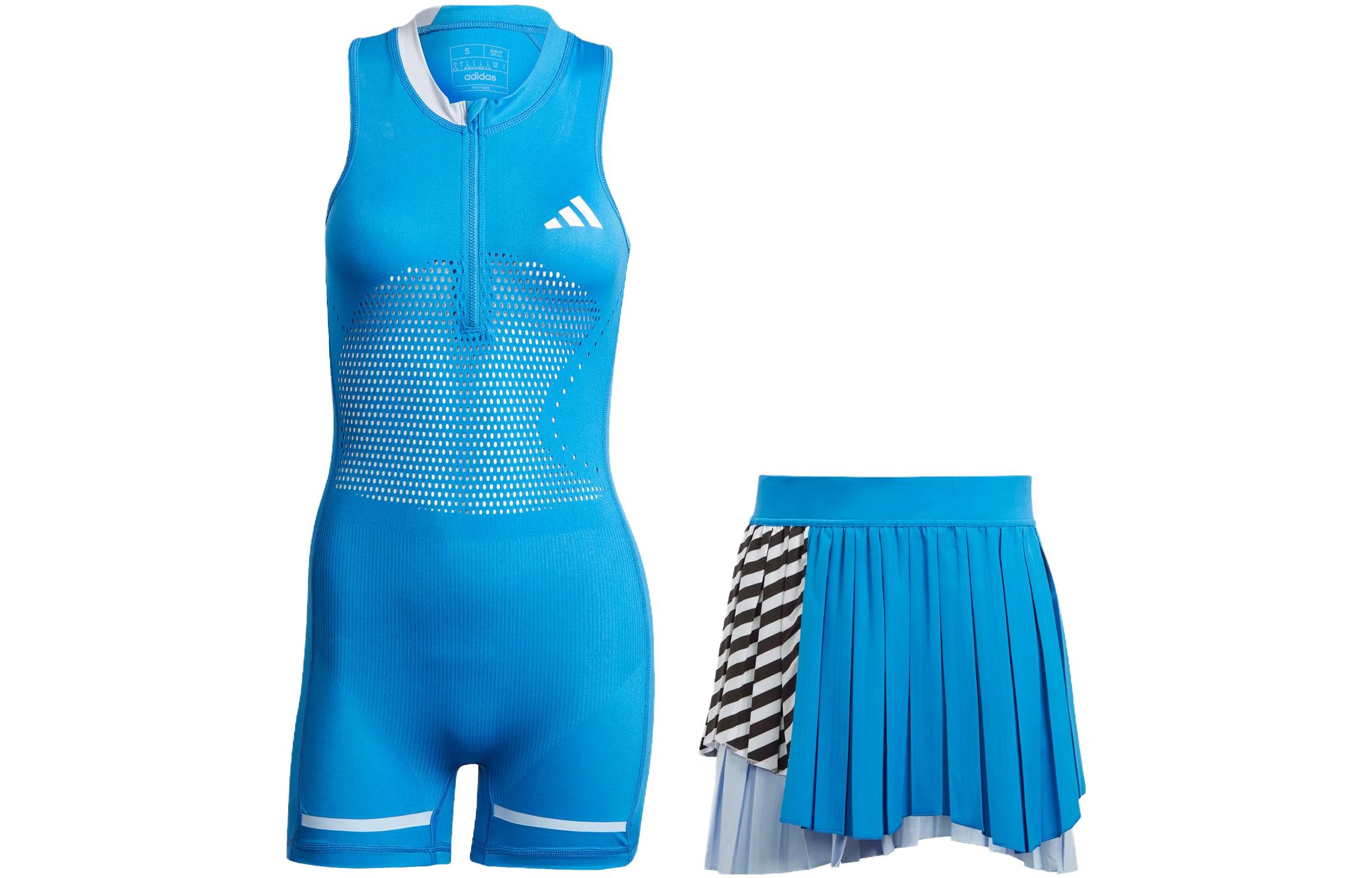 Adidas AEROREADY Two Piece Skirt Sets Women s Crew Neck Moderate Short HY5917 XL