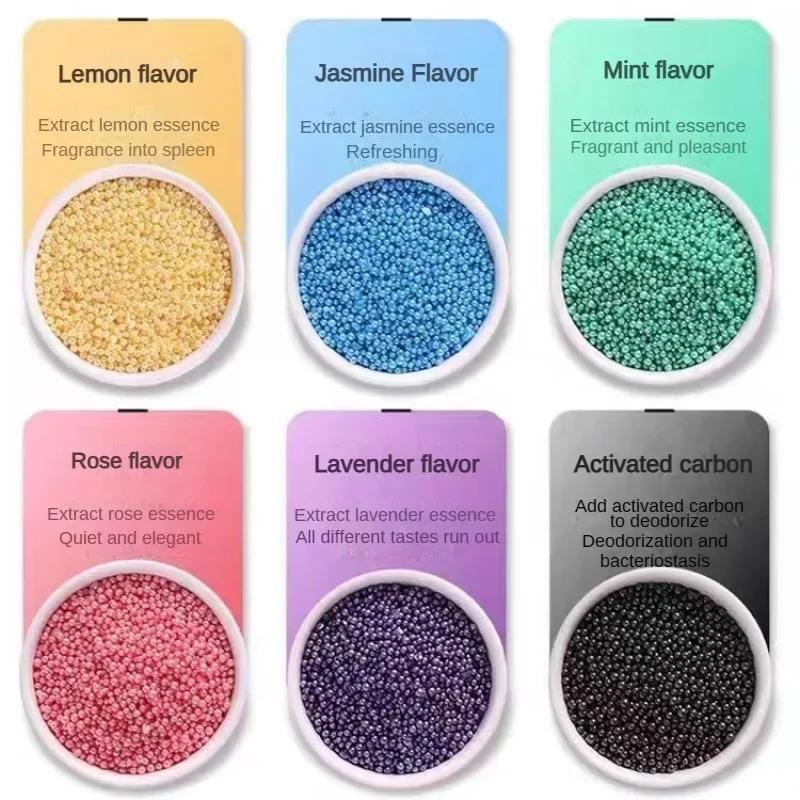 Deodor Bead For Cats Toilet Absorb Deodorant Beads For Cat Litter Box 6 Flavors Aromatic Litter Cat Pet Cleaning Supplie petkit