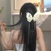 Chain Tassel Butterfly Tassel Hair Claw Headwear Hairpins Claws Hair Accessories Hair Clip  Girls