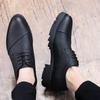 Loafers Pointed Toe Thick Sole Soft Platform Male Casual Shoe Office Moccasin Men's Leather Shoes In Promotion Shipping Free New