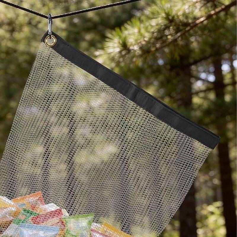 Stainless Steel Meshes Bag Wire Meshes Hanging Food Storage Bags Rodents Proof Bear Pouches For Outdoor Camping Hiking