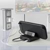 3 Port Adapter Docking Station for Game Consoles with Cooling System Stable Base Plugs Play Functionality