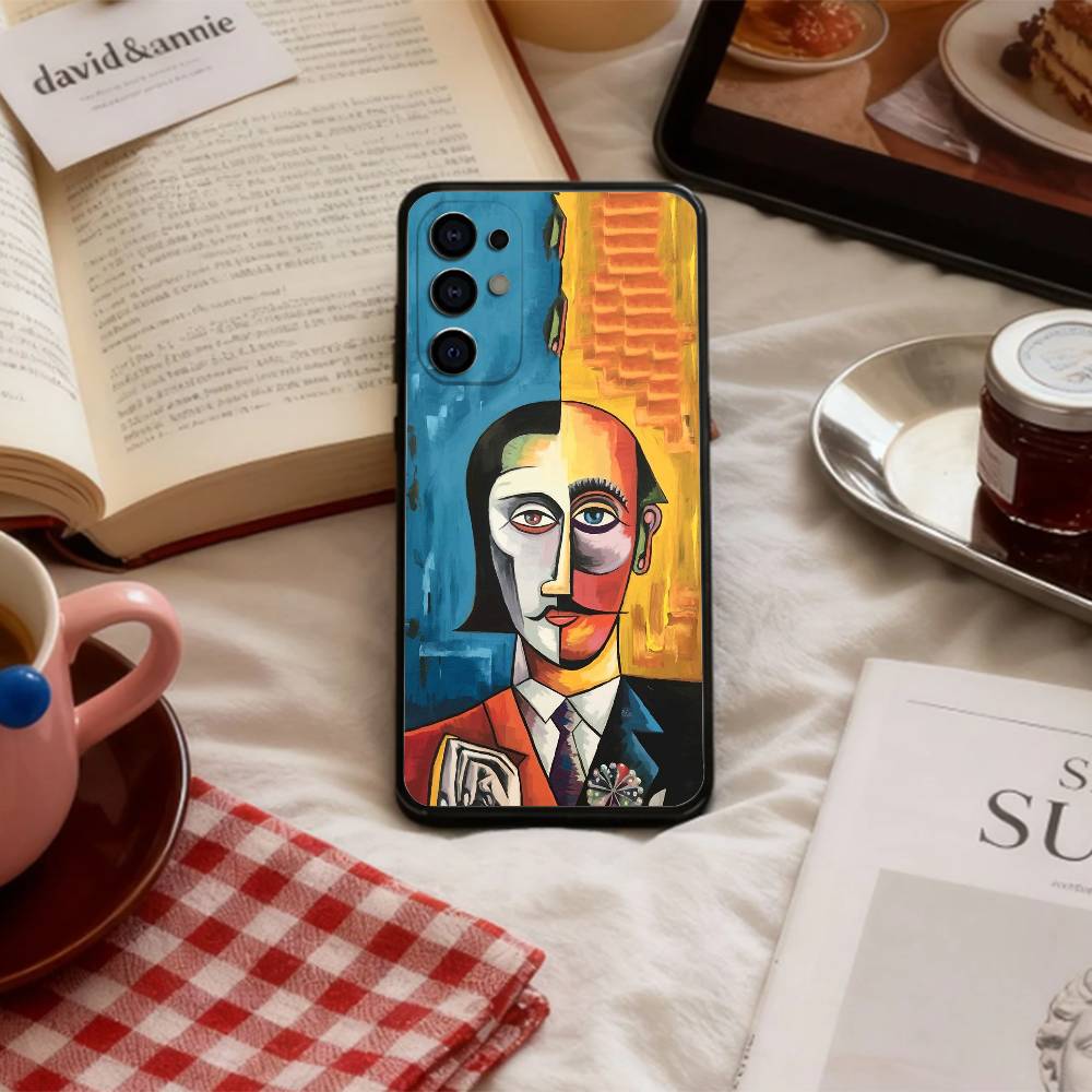 S-Salvador D-Dali SD P-Painting Phone Case For Samsung S 25,24,23,22,30,21,10,9,Ultra,Plus,Lite,FE,4,5 G Soft Black Case