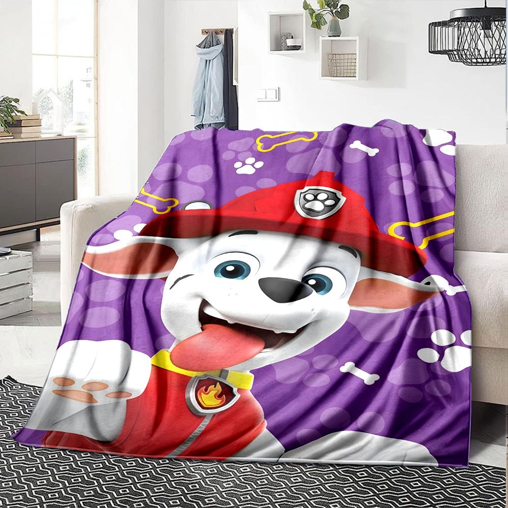 1pc Paw Paw5 Blanket, Gift, for Men and Women, Soft Blanket, Good for Sofa Bed Couch Travel, Lightweight Flannel Blanket