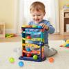Stacking Ball Colorful Track Slide Rolling Ball Early Educational Knocking Toys Children's Fun Knock Music Piling Table