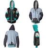 Gemütlicher Anime Hatsune Miku Vocaloid Hoodie mit lebhaftem 3D-Grafikdesign für Komfort