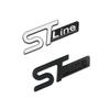 3D Metal ST LINE Logo Rear Trunk Emblem Badge Sticker for Ford Focus FIESTA Kuga ESCAPE Mondeo EcoBoost