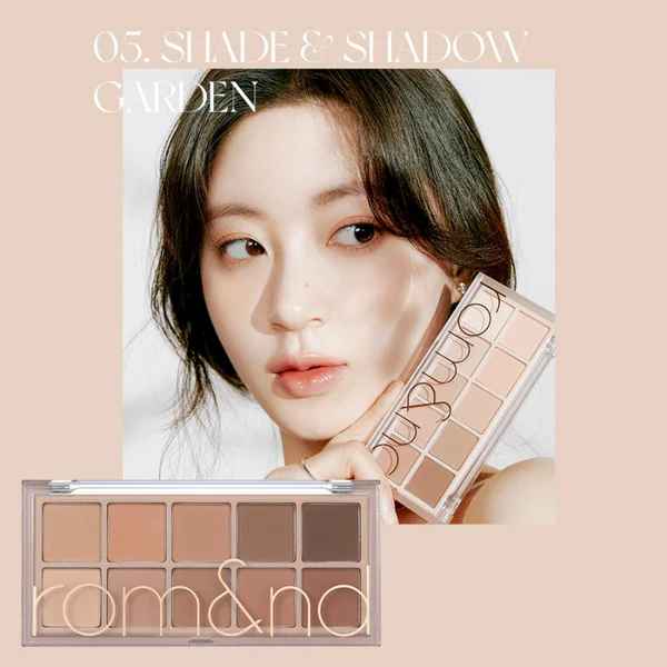 Rom&nd BETTER THAN PALETTE, Make-up, Langanhaltend, Koreanische Kosmetik, KBeauty, Probe