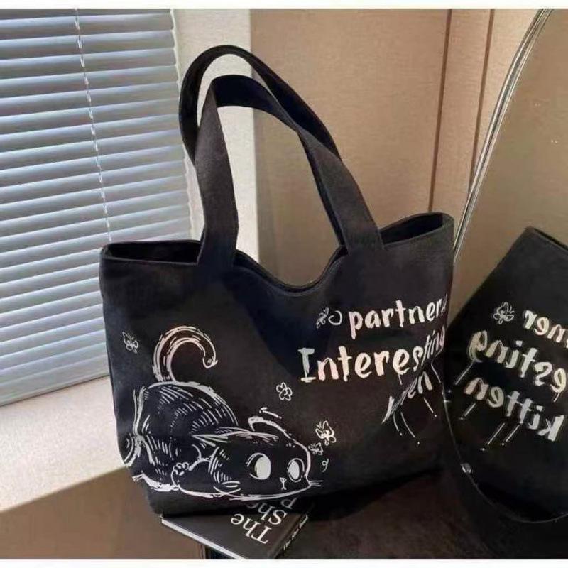 

Stylish Canvas Tote: Large Capacity Women s Handbag for Commute, Shopping, and Outings