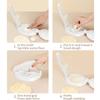 DIY Dumplings Maker Dough Pressing Tool Dumpling Skin Artifact Machine Easy Kitchen Manual Skin Press Mold Kitchen Accessories ZH