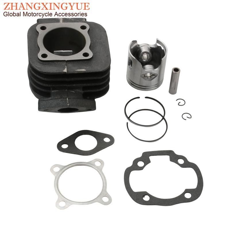 Scooter 70cc Big Bore Cylinder Kit For Aprilia Amico GL 50 Sport SR 50cc AC 47mm / 10mm 2-Stroke Engine Parts