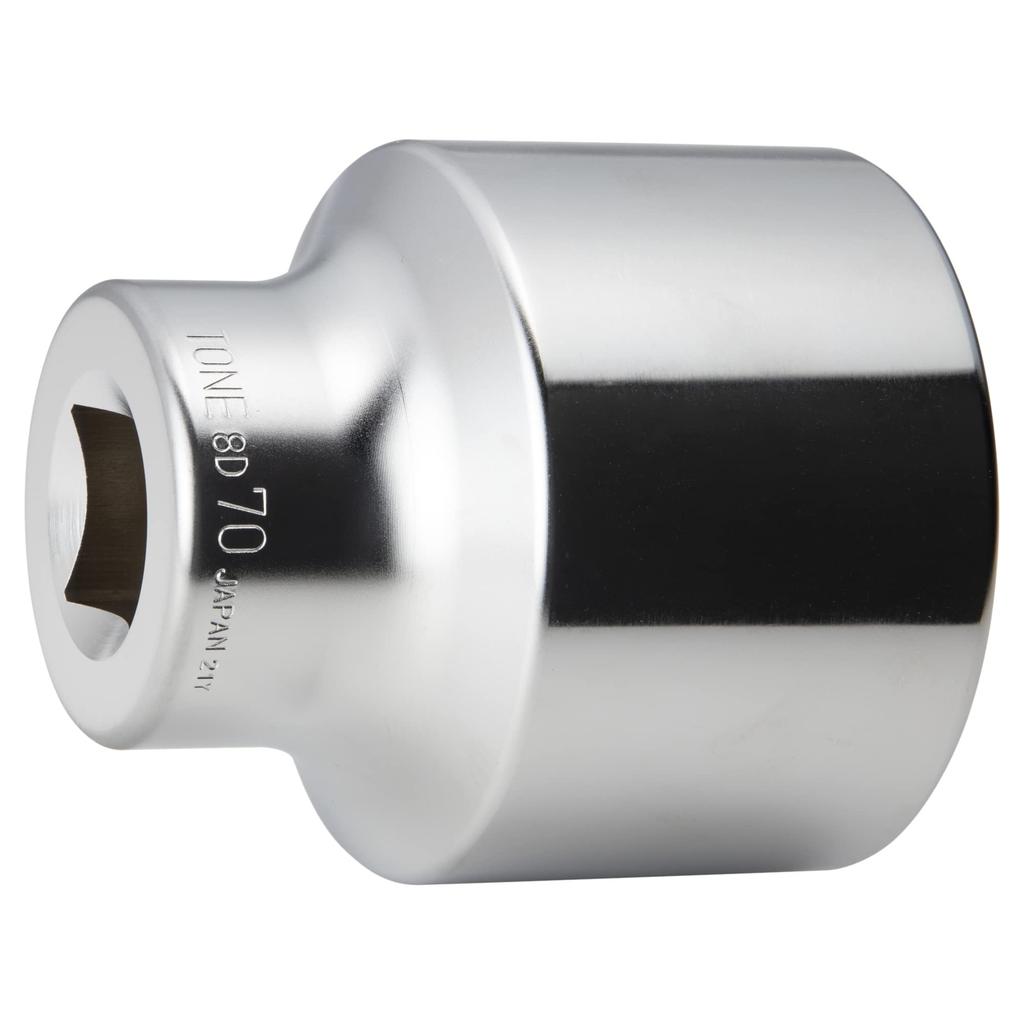 TONE 70mm Bredd 8D-70 12-kants Hylsa, 25,4mm (1") Köra,