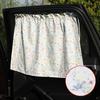 Car Window Sunshade Cover Suction Cup Curtain Cartoon Universal Side Window Sunshade UV Protection For Kid Baby Children