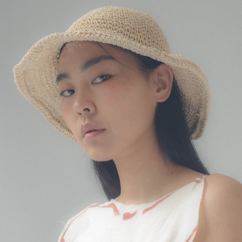 poesiedame straw bucket hat